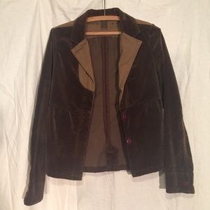 Brown RVCA Vintage Style Jacket